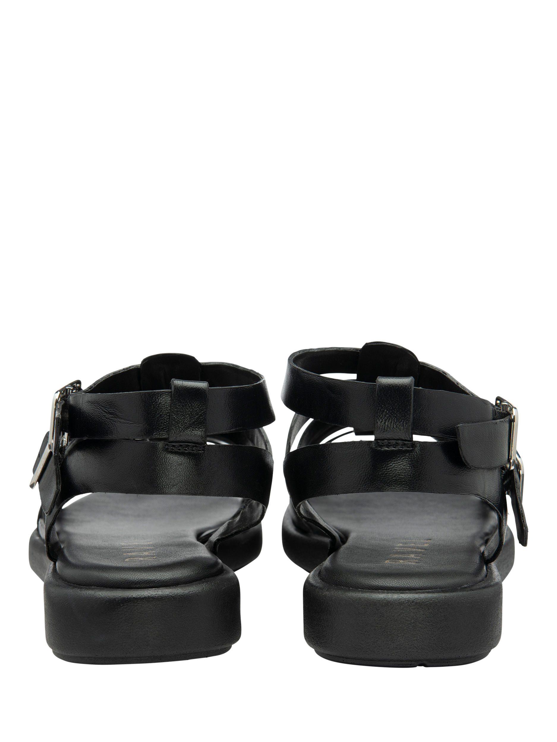 Product image 3 of 4, which shows Ravel Mere Leather Gladiator Sandals, Black, 3