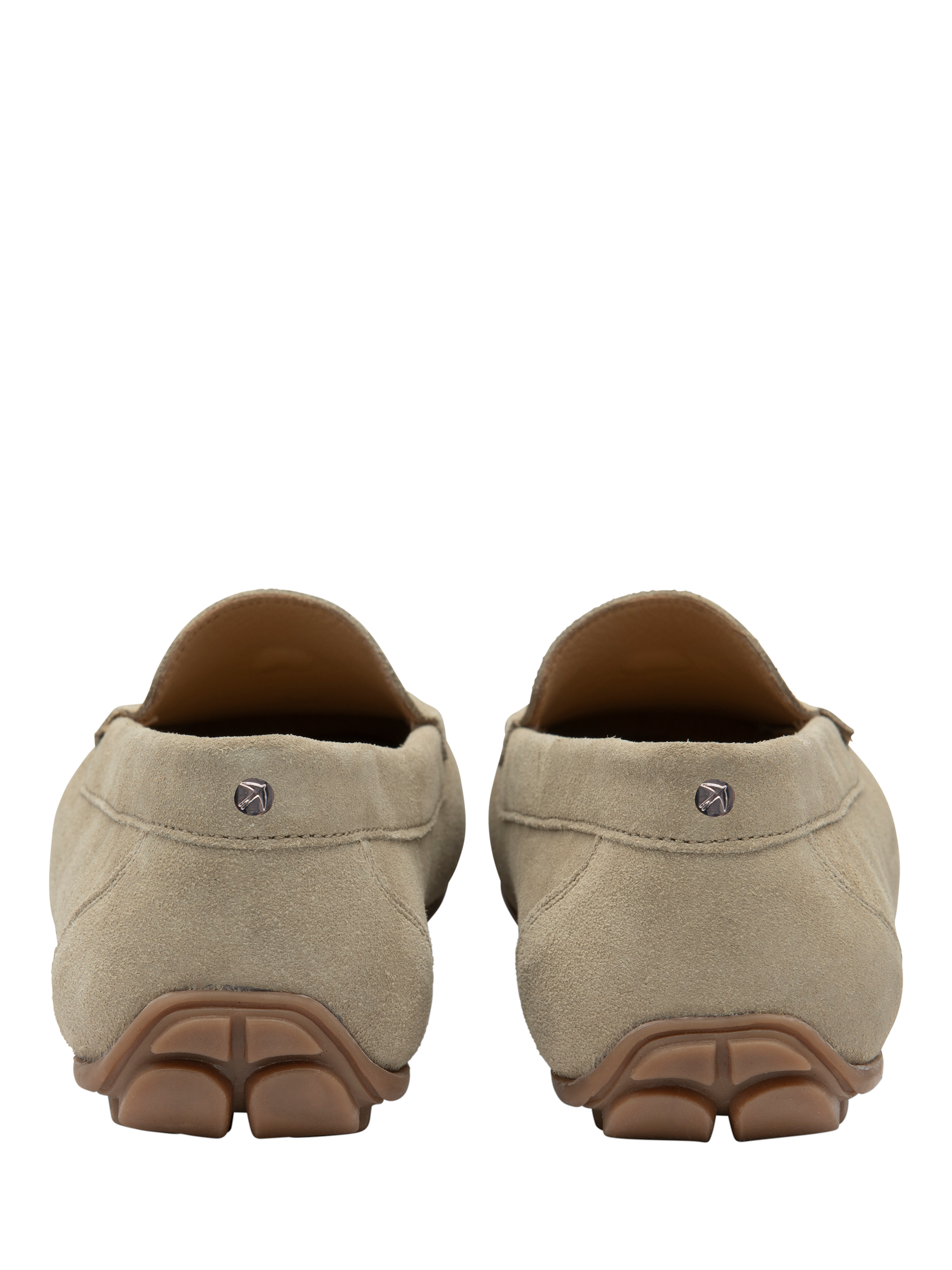 Product image 3 of 4, which shows Ravel Bute Leather Loafers, Taupe, 4