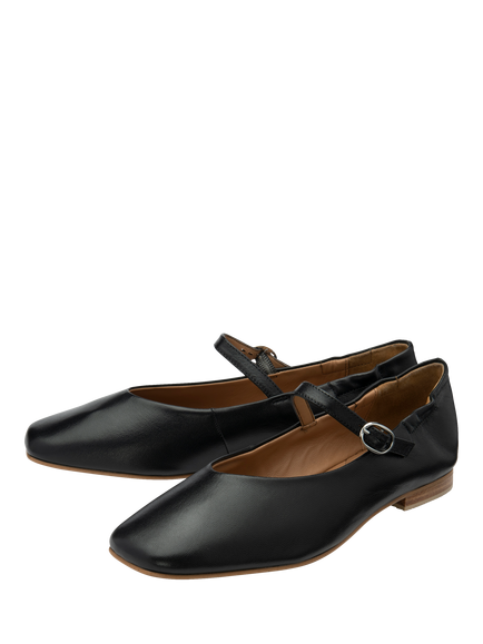 Ravel Lanton Leather Mary Janes - view 2, Black