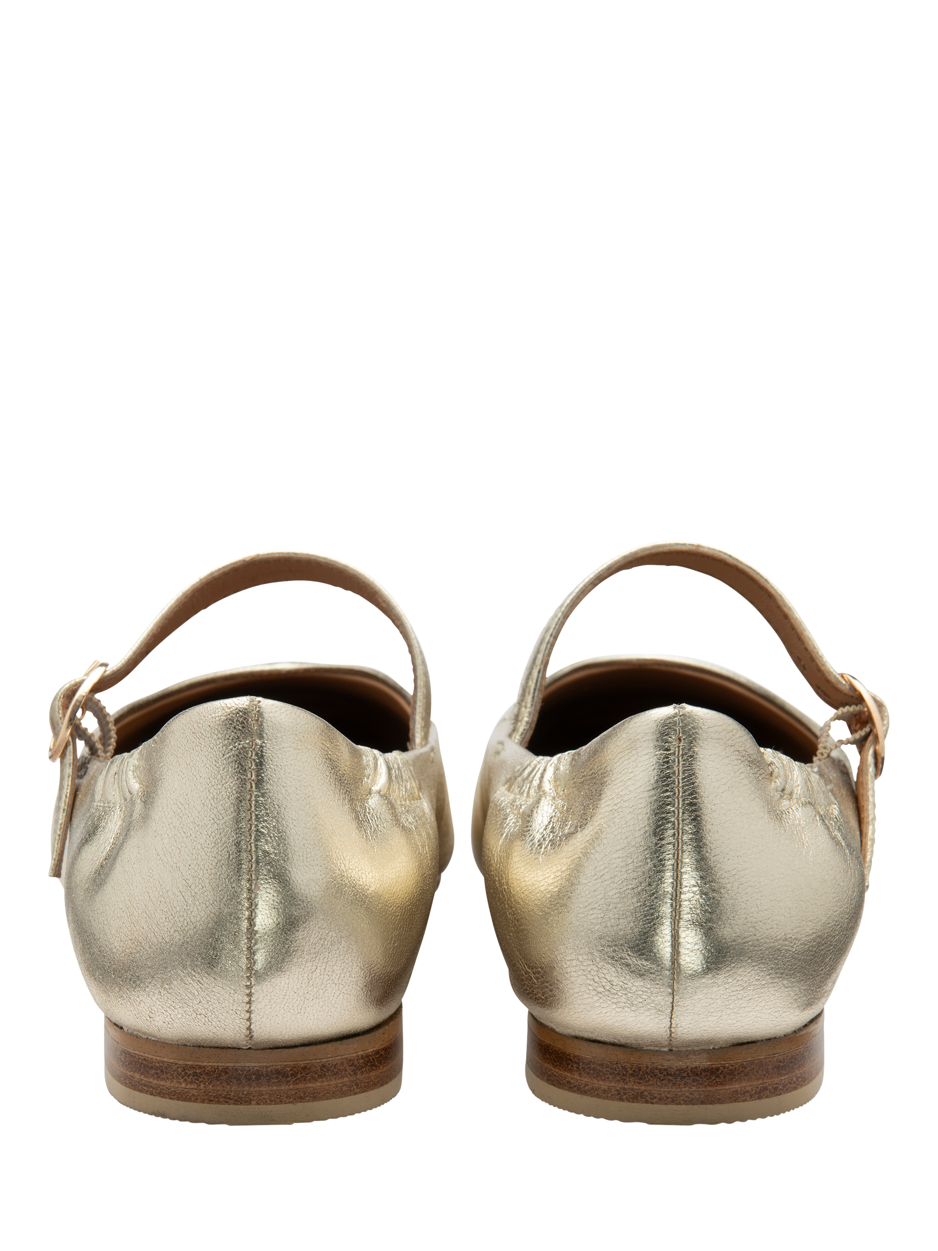 Product image 3 of 4, which shows Ravel Lanton Leather Mary Janes, Gold, 3