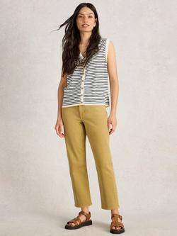 White Stuff Blake Straight Leg Jeans, Mid Yellow