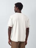 Kin Contrast Trim Cotton T-Shirt, Cloud Dancer