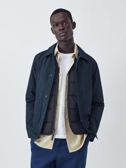 Kin Gilet Lined 2-in-1 Utility Jacket, Dark Sapphire, Dark Sapphire