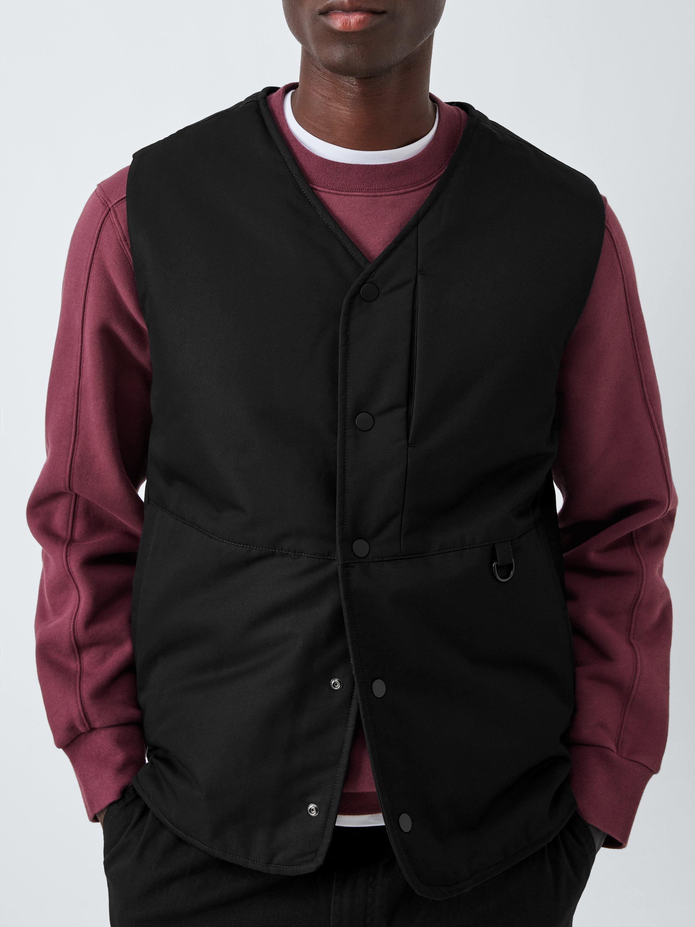 Product image 6 of 6, which shows Kin Washed Utility Gilet, Meteorite, S