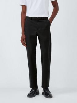 John Lewis Slim Fit Cotton Chinos, Black