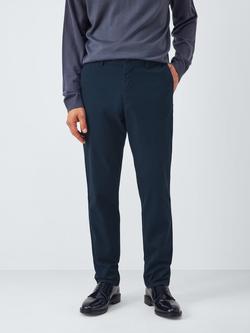 John Lewis Slim Fit Cotton Chinos, Sky Captain