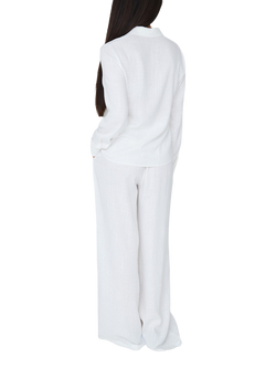 A-VIEW Lerke Long Sleeve Shirt, White - view 2, White