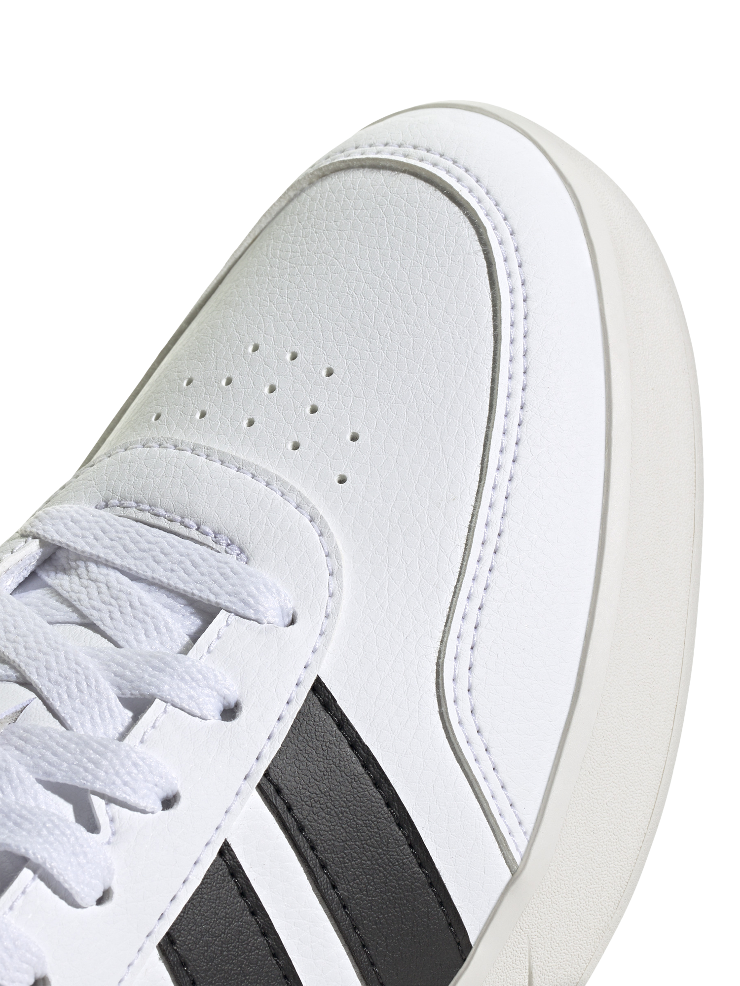 Product image 4 of 9, which shows adidas Breaknet Sleek 3.0 Low Top Trainers, White/Black, 3