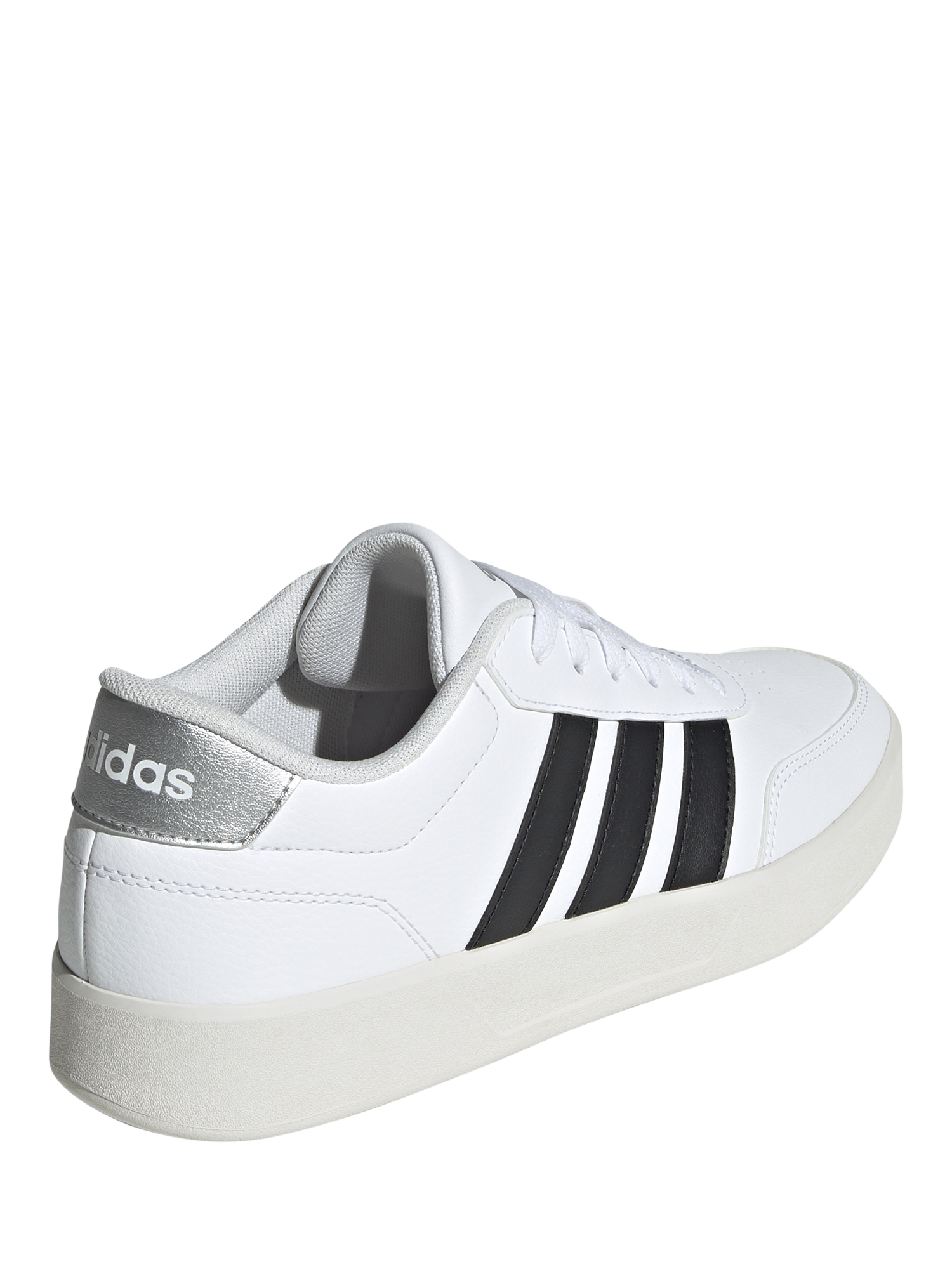 Product image 7 of 9, which shows adidas Breaknet Sleek 3.0 Low Top Trainers, White/Black, 3