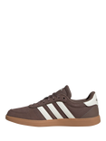 adidas Breaknet Sleek Low Top Trainers, Brown/Off White
