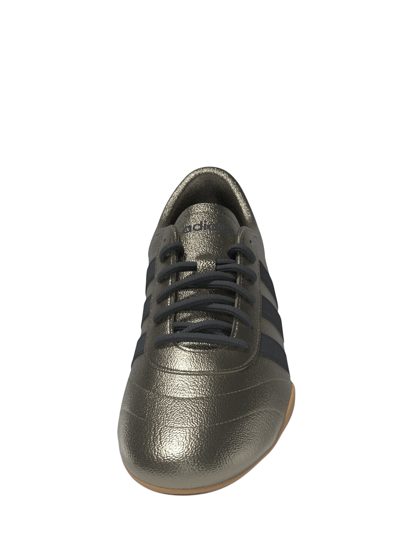 Product image 4 of 6, which shows adidas Grand Court Metallic Trainers, Gold/Black, 3