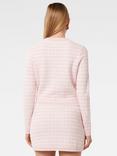 Forever New Louise Boucle Knit Cardigan, Soft Pink