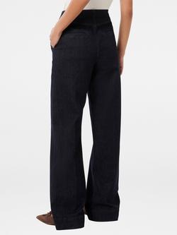 Forever New Beth Wide Leg Jeans, Dark Navy - view 2, Dark Navy