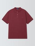 Polo Ralph Lauren Big & Tall Cotton Regular Fit Short Sleeve Polo Shirt, Red Wine