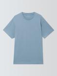 Polo Ralph Lauren Big & Tall Cotton Regular Fit Short Sleeve Plain Logo T-Shirt, Channel Blue