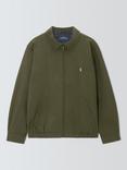 Polo Ralph Lauren Big & Tall Water-Repellent Lined Windbreaker Jacket, Company Olive
