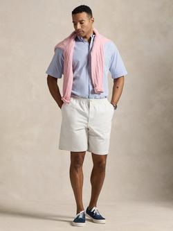 Ralph Lauren Polo Pony Prepster Cotton Blend Shorts, Deckwash White