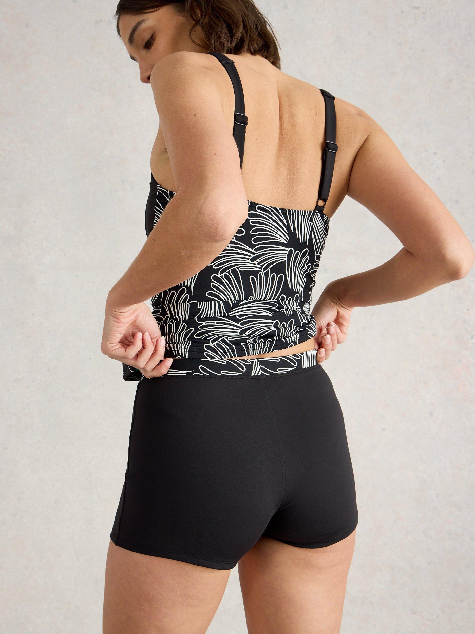Product image 2 of 6, which shows White Stuff Bay Swim Shorts, Black, 6