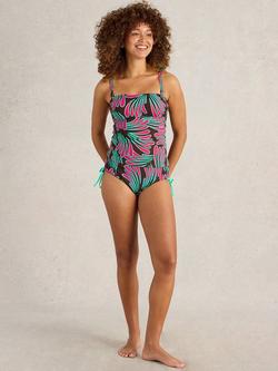 White Stuff Eva Bikini Bottoms, Pink/Multi, Pink/Multi