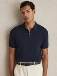 Reiss Berkley Zip Polo Shirt
