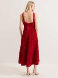 Phase Eight Collection 8 Angeline Rose Textured Dress, Red