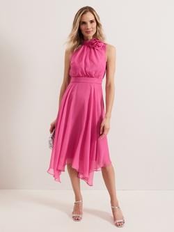 Phase Eight Lucinda Sleeveless Dress, Pink, Pink
