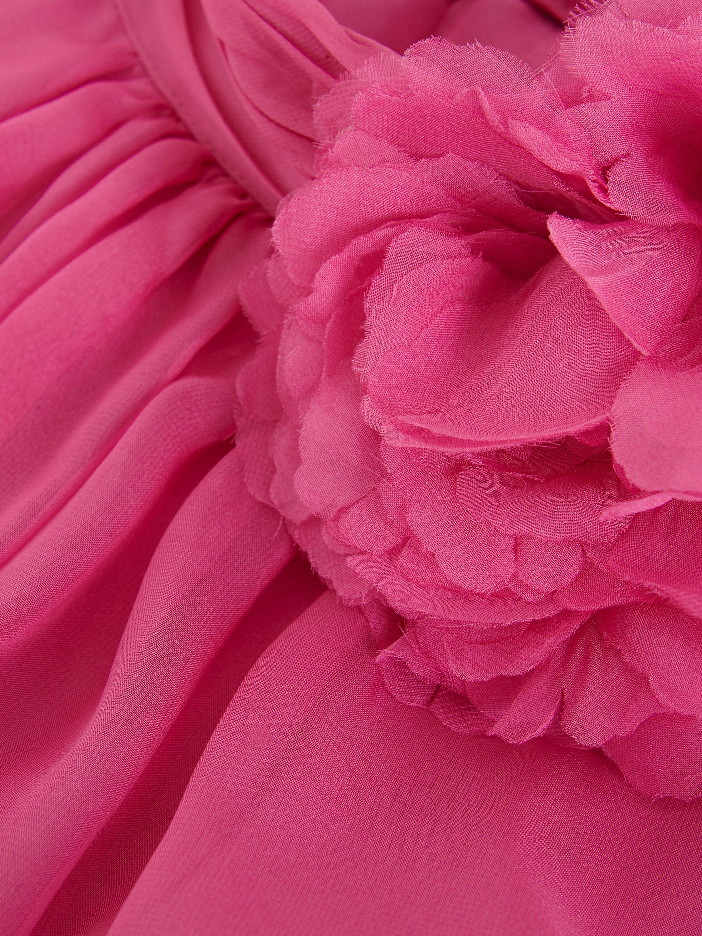 Product image 6 of 8, which shows Phase Eight Lucinda Sleeveless Dress, Pink, 10