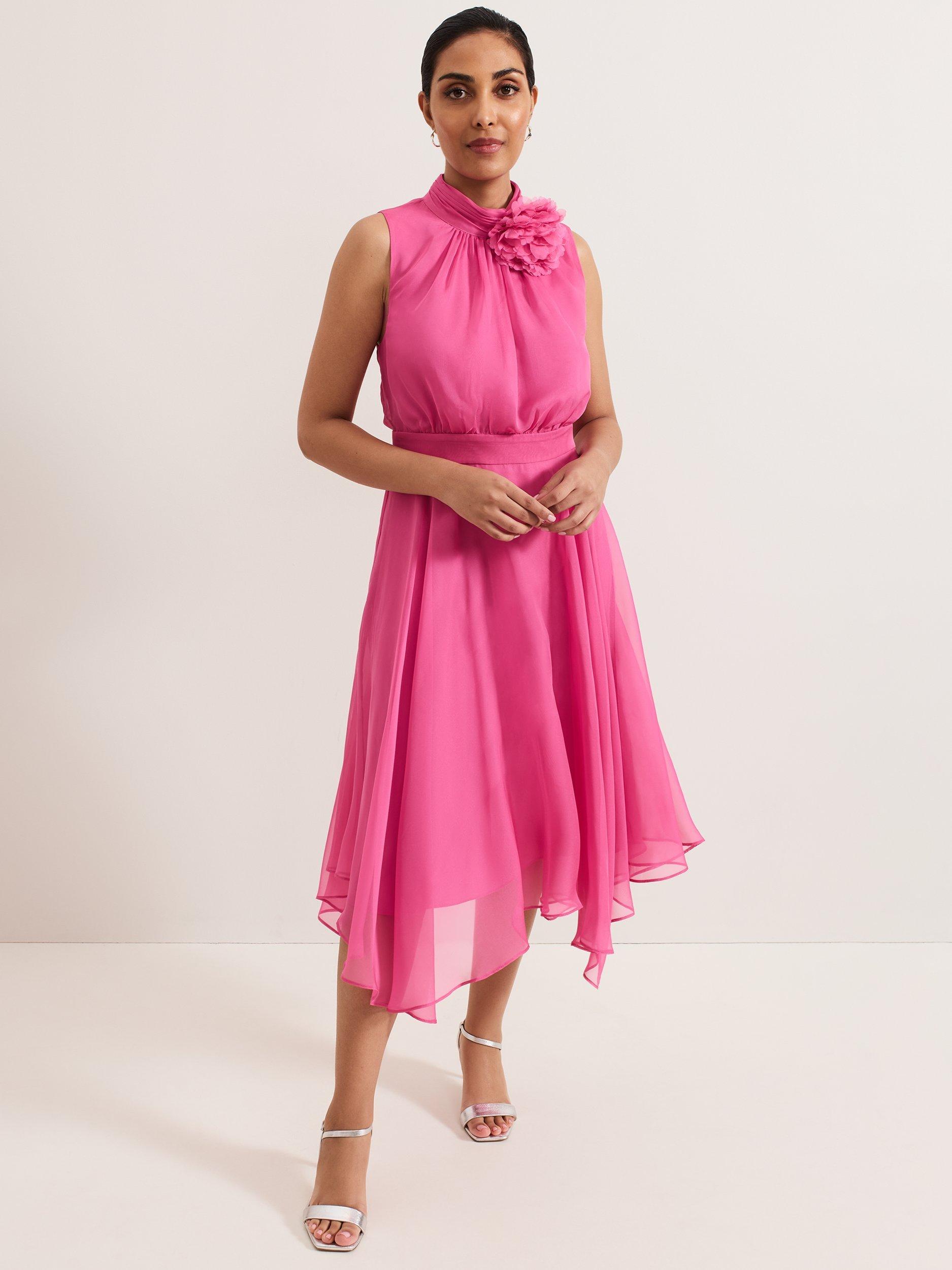【関税込】PhaseEight ドレス☆Pink Petite Lucinda Organza Dre Buy Phase Eight Pink Petite Lucinda Organza Dress from Next USA