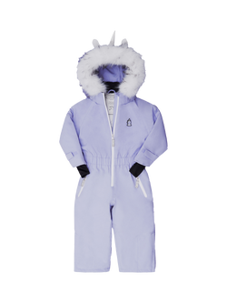 Roarsome Kids' Sparkle Waterproof Snowsuit, Lilac - view 2, Lilac