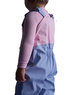 Roarsome Kids' Sparkle Waterproof Trousers, Purple/Pink - view 2, Purple/Pink