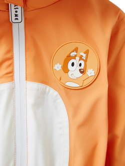 Roarsome Kids' Bingo Waterproof Snowsuit, Orange - view 2, Orange