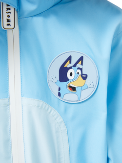 Roarsome Kids' Bluey Waterproof Snowsuit, Blue/Navy - view 2, Blue/Navy