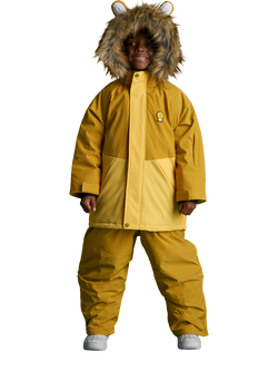 Roarsome Kids' Cub Waterproof Ski Jacket, Yellow, Yellow