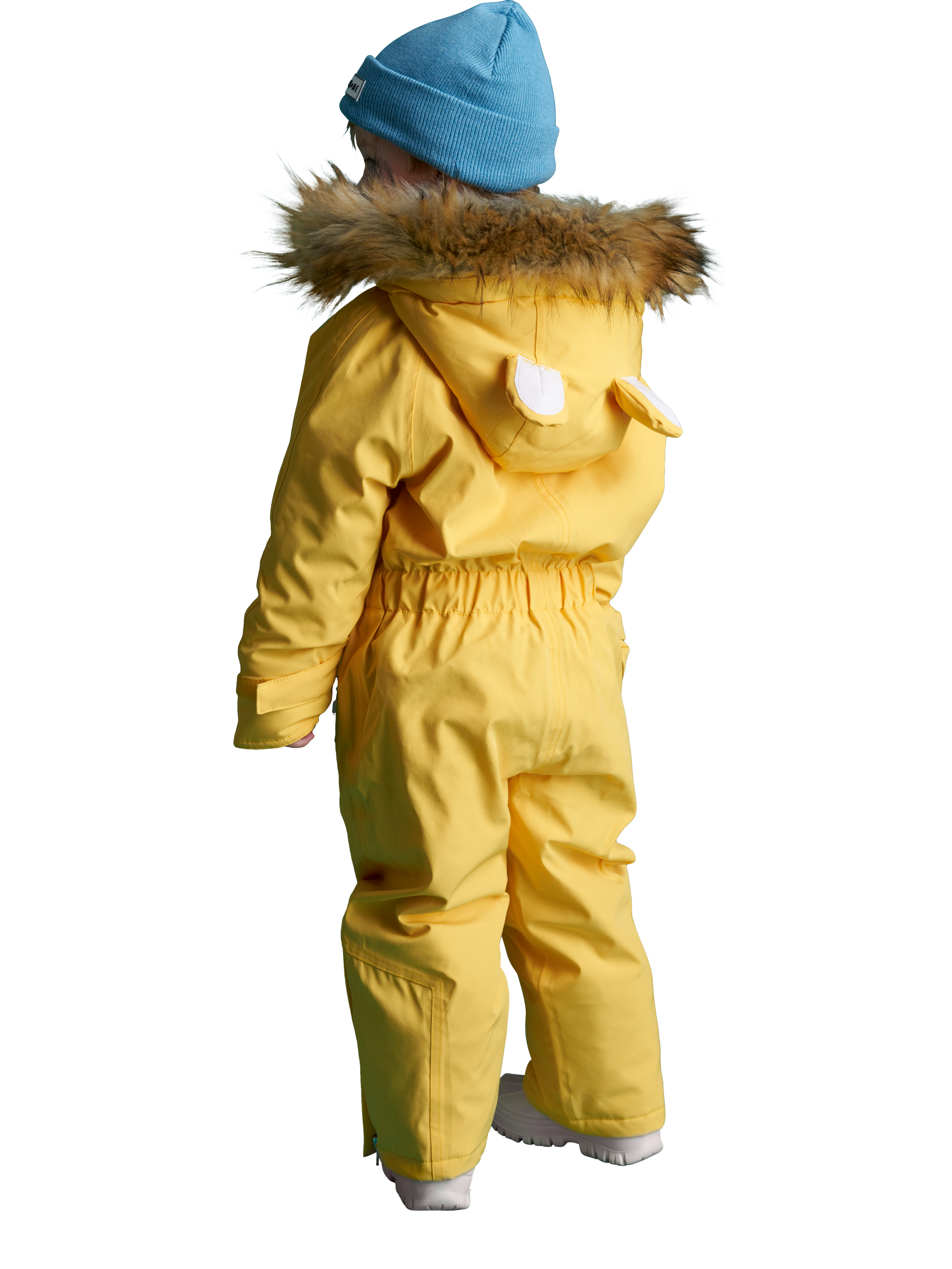 Product image 2 of 3, which shows Roarsome Kids' Cub Waterproof Snowsuit, Yellow, 1-2 years