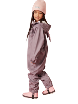 Roarsome Kids' Hop Waterproof Puddle Suit, Purple - view 2, Purple