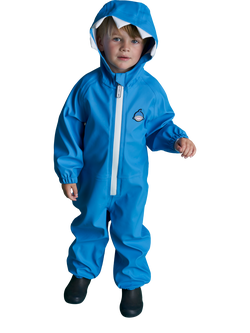 Roarsome Kids' Reef Waterproof Puddle Suit, Blue, Blue