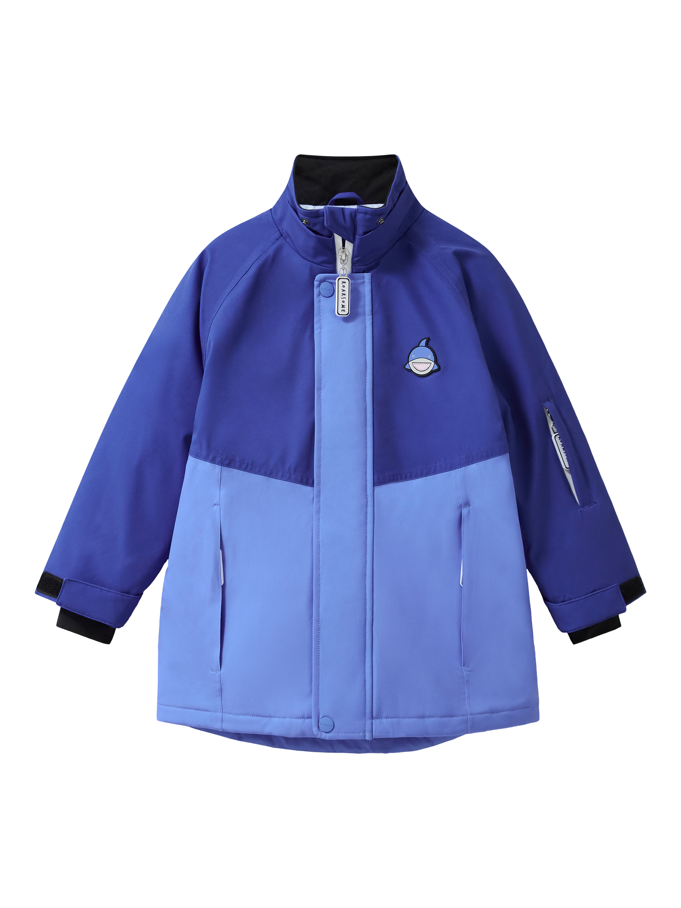 Product image 3 of 3, which shows Roarsome Kids' Reef Waterproof Ski Jacket, Blue, 2-3 years