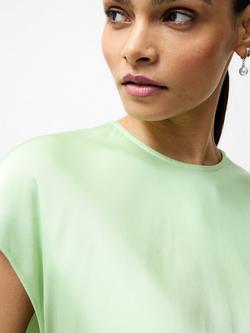 French Connection Ennis Satin Column Maxi Dress - view 2, Apple Green