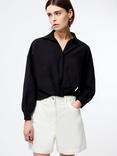 French Connection Ariette Tuck Long Sleeve Shirt