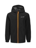 Jack & Jones Kids' Flynn Rain Jacket, Black/Cheddar