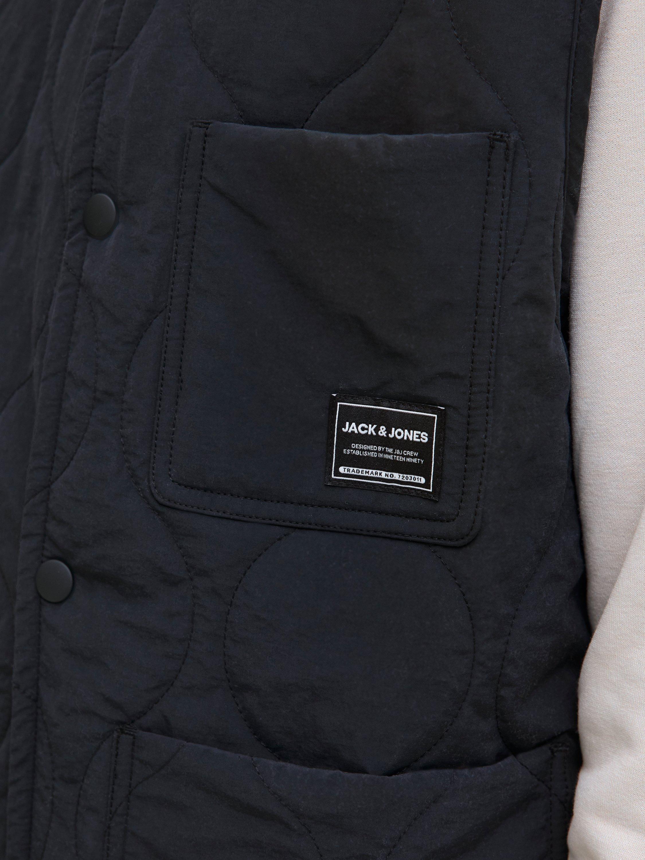 Product image 5 of 7, which shows Jack & Jones Kids' Quilted Hero Vest, Black, 8 years