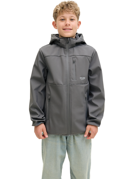 Jack & Jones Kids' Theo Softshell Jacket, Castlerock, Castlerock