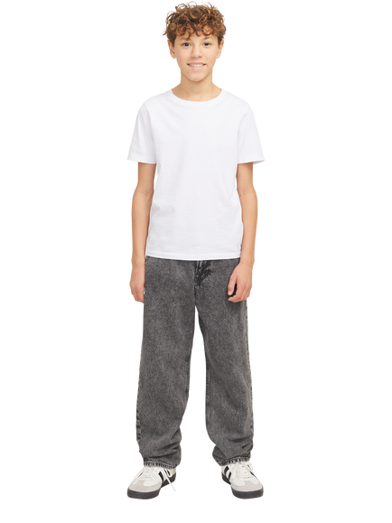 Jack & Jones Kids' Chris Relaxed Jeans, Black Denim, Black Denim