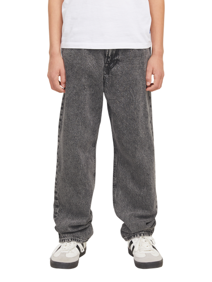 Jack & Jones Kids' Chris Relaxed Jeans, Black Denim - view 2, Black Denim