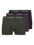 Jack & Jones Junior Soho Cotton Blend Trunks, Pack of 3