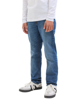 Jack & Jones Kids' Glenn Slim Fit Jeans, Blue Denim - view 2, Blue Denim