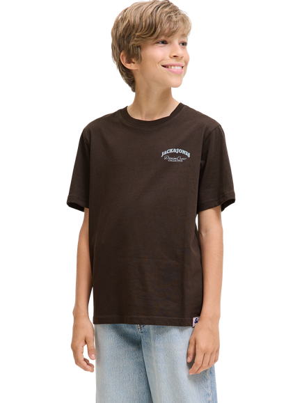 Jack & Jones Kids' Cotton Denim Logo T-Shirt, Delicioso, Delicioso