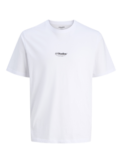 Jack & Jones Kids' Soho Cotton Logo T-Shirt, White, White