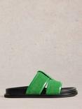 White Stuff Ziggy Suede Footbed Slider Sandals