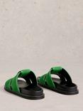 White Stuff Ziggy Suede Footbed Slider Sandals